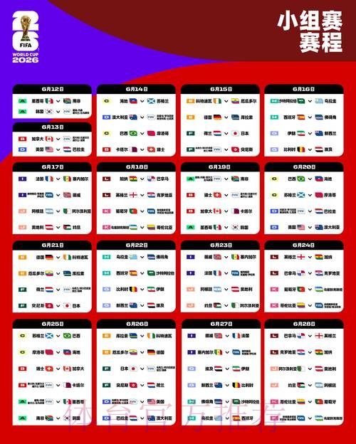 2026世界杯阿根廷C罗比赛时间全解析 2026世界杯阿根廷C罗比赛时间全解析